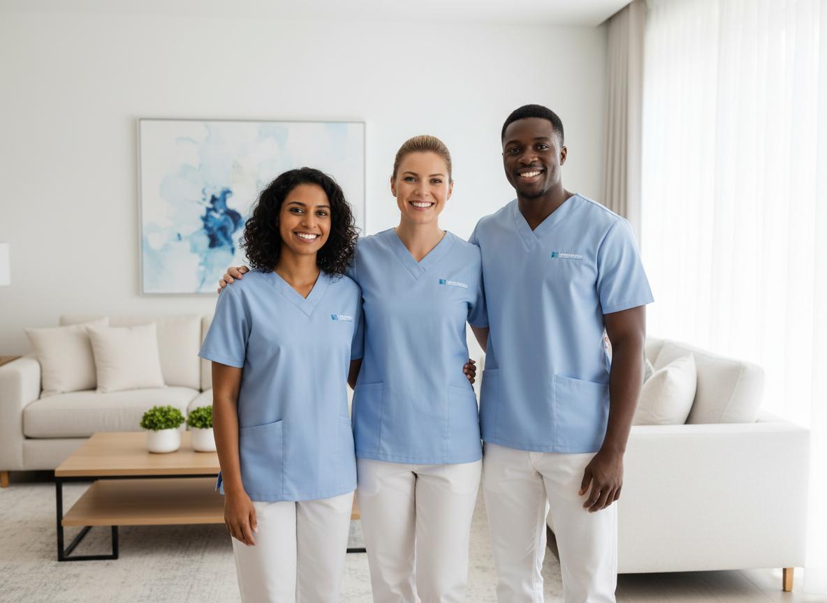 Our cleaning team